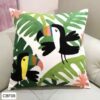 Fundas de cojines bordadas con flores - Imagen 11