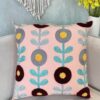 Fundas de cojines bordadas con flores - Imagen 22