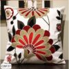 Fundas de cojines bordadas con flores - Imagen 23