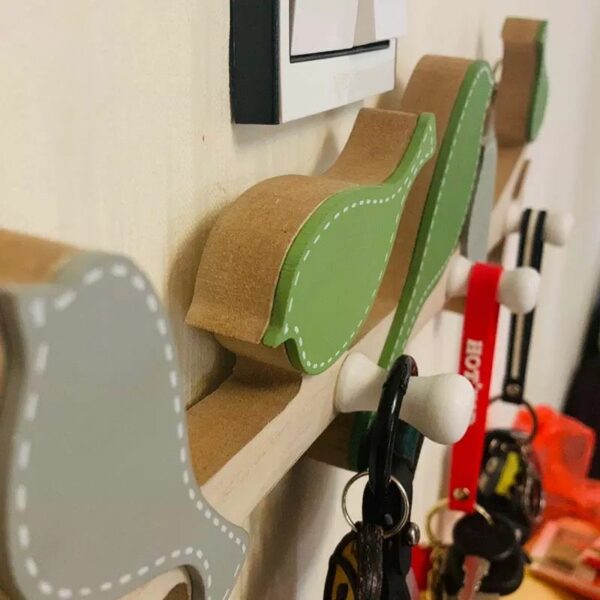 Colgador de pared diseño pájaros - Imagen 2