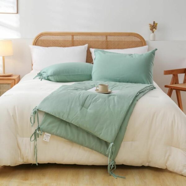 Set de piecera con 2 fundas de almohada - Imagen 7