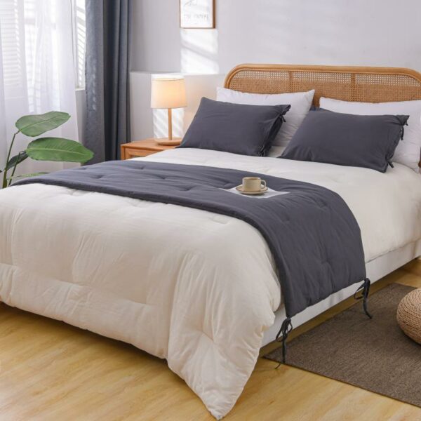 Set de piecera con 2 fundas de almohada - Imagen 12