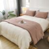 Set de piecera con 2 fundas de almohada